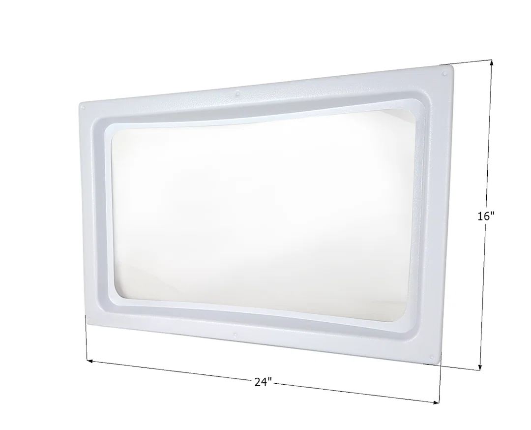 12149 – ICON Skylight Inner Dome, For Skylight Part Number SL1422 Rectangular 22 Inch Length x 14 Inch Width Opening ...